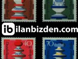 ALMANYA (BERLİN) 1972 DAMGASIZ YARDIM PULLARI SERİSİ