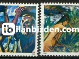 ALMANYA (BERLİN) 1982 DAMGASIZ TABLOLAR SERİSİ
