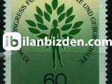 ALMANYA (BERLİN) 1985 DAMGASIZ DÜNYA FİGO KONGRESİ JİNEKOLOGLAR VE DOĞUM UZMANLARI SERİSİ