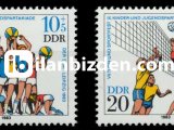 ALMANYA (DOĞU) 1983 DAMGASIZ GENÇLİK SPORLARI SERİSİ