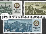 ALMANYA (DOĞU) 1984 DAMGASIZ DDR'NİN 35.YILI SERİSİ