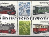 ALMANYA (DOĞU) 1984 DAMGASIZ DEMİRYOLLARI SERİSİ