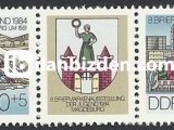 ALMANYA (DOĞU) 1984 DAMGASIZ 20. GENA İŞGÜCÜ FESTİVAL OYUNU SERİSİ