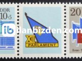 ALMANYA (DOĞU) 1985 DAMGASIZ GENÇLİK MECLİSİ SERİSİ