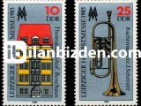 ALMANYA (DOĞU) 1985 DAMGASIZ LEİPZİG SONBAHAR FUARI SERİSİ