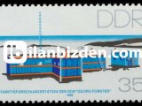 ALMANYA (DOĞU) 1988 DAMGASIZ ANTARTİKA BİLİM ENSTİTÜSÜ SERİSİ