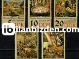 ALMANYA (DOĞU) 1989 DAMGASIZ THOMAS MÜNTZER SERİSİ