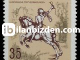 ALMANYA (DOĞU) 1990 DAMGASIZ POSTA HİZMETİNİN 500.YILI SERİSİ