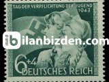 ALMANYA (III. REICH) 1943 DAMGASIZ HİTLER'E GENÇLİK YEMİNİ GÜNÜ SERİSİ
