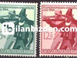 ALMANYA (III. REICH) 1944 DAMGASIZ İNNSBRUCK'TA KIRSAL AVCILIK SERİSİ