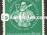 ALMANYA (III. REICH) 1944 DAMGASIZ KÖNİGSBERG ÜNİVERSİTESİ SERİSİ