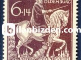 ALMANYA (III. REICH) 1945 DAMGASIZ OLDENBURG'UN 600.YILI SERİSİ