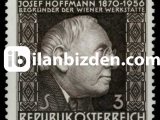 AVUSTURYA 1966 DAMGASIZ JOSEPH HOFFMAN'IN ÖLÜMÜNÜN 10. YILI SERİSİ