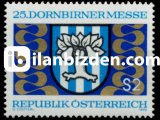 AVUSTURYA 1973 DAMGASIZ 25. DORNBİRN FUARI SERİSİ