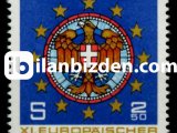 AVUSTURYA 1975 DAMGASIZ AVRUPA 11 BÖLGE KONSEYLERİ SÖZLEŞMESİ SERİSİ
