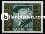 AVUSTURYA 1977 DAMGASIZ FRİTZ HERZMANOVSKY  ORLANDOS’UN DOĞUMUNUN 100.YILI SERİSİ