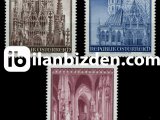 AVUSTURYA 1977 DAMGASIZ ST. STEPHEN’S KATEDRALİ’NİN YENİDEN AÇILIŞININ 25 .YILI SERİSİ