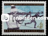 AVUSTURYA 1978 DAMGASIZ BİATLON DÜNYA ŞAMPİYONASI SERİSİ