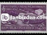 AVUSTURYA 1979 DAMGASIZ BREGENZ FESTİVAL VE KONGRE SALONU SERİSİ
