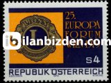 AVUSTURYA 1979 DAMGASIZ VİYANA 25. AVRUPA LİONS KULÜPLERİ FORUMU  SERİSİ
