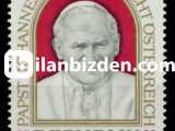 AVUSTURYA 1983 DAMGASIZ PAPANIN AVUSTURYA’YI ZİYARETİ SERİSİ