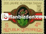 AVUSTURYA 1984 DAMGASIZ AVUSTURYA TABAK’IN 200.YILI SERİSİ