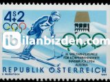AVUSTURYA 1984 DAMGASIZ İNNSBRUCK KIŞ PARALİMPİK OYUNLARI SERİSİ