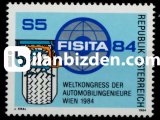 AVUSTURYA 1984 DAMGASIZ VİYANA DÜNYA FISITA OTOMOTİV KONGRESİ SERİSİ
