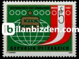 AVUSTURYA 1987 DAMGASIZ DÜNYA TASARRUF BANKALARI SÖZLEŞMESİ VİYANA 1987 SERİSİ