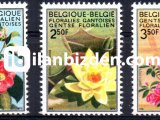 BELÇİKA 1970 DAMGASIZ GENT'TEKİ BOTANİK BAHÇESİ SERİSİ