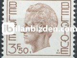 BELÇİKA 1971 DAMGASIZ KRAL BAUDOUİN SERİSİ