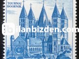 BELÇİKA 1971 DAMGASIZ TOURNAİ KATEDRALİ’NİN 800. YILI SERİSİ