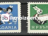 BULGARİSTAN 1966 DAMGASIZ  ÇOCUK GÜNÜ SERİSİ