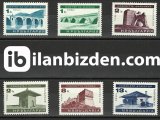 BULGARİSTAN 1966 DAMGASIZ TARİHİ ANITLAR SERİSİ
