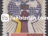 ÇEKOSLAVAKYA 1978 DAMGASIZ PRAG 9. DÜNYA TİCARET BİRLİĞİ FEDERASYONU KONGRESİ  SERİSİ