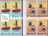 GUERNSEY 1979 DAMGASIZ AVRUPA CEPT DÖRTLÜ BLOK SERİ