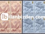 GUERNSEY 1981 DAMGASIZ AVRUPA CEPT DÖRTLÜ BLOK SERİ