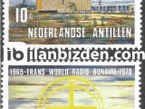 HOLLANDA ANTİLLERİ 1970 DAMGASIZ TRANS DÜNYA MİSYONER RADYO İSTASYONUNUN AÇILIŞININ 5.YILI SERİSİ