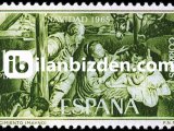 İSPANYA 1965 DAMGASIZ CHRİSTAMAS SERİSİ