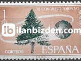 İSPANYA 1966 DAMGASIZ 6. MADRİD DÜNYA ORMANCILIK KONGRESİ SERİSİ