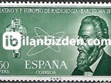 İSPANYA 1967 DAMGASIZ ULUSLAR ARASI BARCELONA RADYOLOJİ KONGRESİ SERİSİ