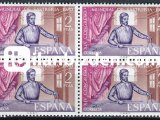 İSPANYA 1970 DAMGASIZ 14. MADRİD ULUSLAR ARASI TERZİLİK KONGRESİ DÖRTLÜ BLOK SERİ