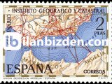 İSPANYA 1970 DAMGASIZ COĞRAFYA VE İSTATİSTİK ENSTİTÜSÜ’NÜN 100.YILI SERİSİ