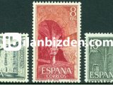 İSPANYA 1974 DAMGASIZ KALELER VE MANASTIRLAR SERİSİ