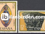 İSPANYA 1975 DAMGASIZ CHRİSTMAS SERİSİ