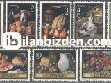 İSPANYA 1976 DAMGASIZ TABLOLAR SERİSİ