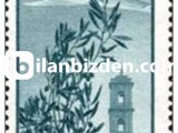 İTALYA 1955 DAMGASIZ ROMA ÜZERİNDE UÇAK SERİSİ
