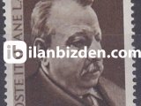 İTALYA 1966 DAMGASIZ BENEDETTO CROCE'NİN DOĞUMUNUN 100.YILI SERİSİ