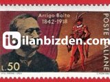 İTALYA 1968 DAMGASIZ BOİTO’NUN ÖLÜMÜNÜN 50. YILI SERİSİ