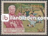 İTALYA 1970 DAMGASIZ MARİA MONTESSORİ’NİN DOĞUMUNUN 100. YILI SERİSİ